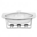 Ca&ccedil;arola Oval com Rechaud 