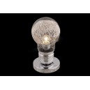 Candeeiro Mesa LUXhome BULB 1xE27 cromado	