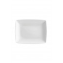 Prato Rectangular Carr&eacute; White VISTA ALEGRE
