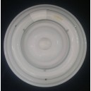 Plafond 27cm em Acr&iacute;lico com L&acirc;mpada Fluorescente