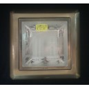 Plafond 26cm em Metal Completo