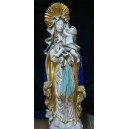 Madona Italiana Pintada &agrave; M&atilde;o